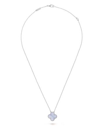 Van Cleef & Arpels Women's Vintage Alhambra Pendant Blue