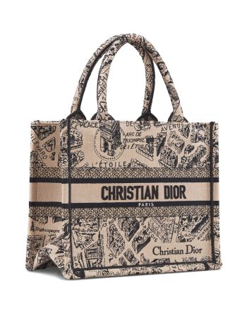 Christian Dior Small Dior Book Tote Apricot