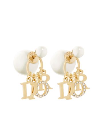 Christian Dior Women's Dior Tribales Earrings Golden