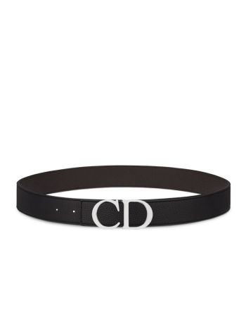 Christian Dior Reversible Belt Strap Black