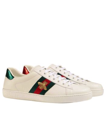 Gucci Ace Embroidered Low-top Unisex Sneaker 429446