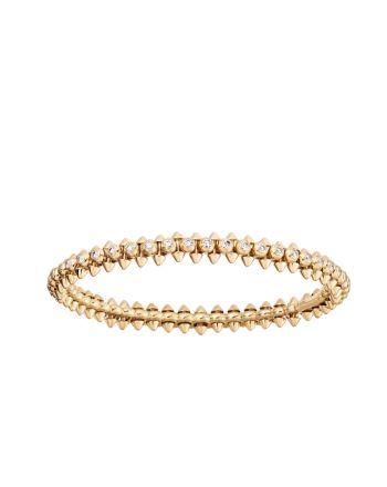 Cartier Women's Clash De Cartier Bracelet With Diamonds Golden